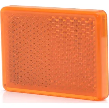 Příslušenství osvětlení automobilu Was (Poland) | Odrazka samolepící oranžová 55x40mm