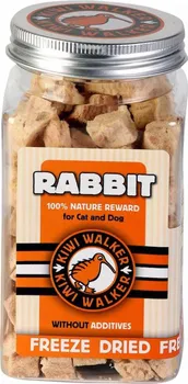 Pamlsek pro psa KIWI WALKER Small Square Jars Rabbit 75 g