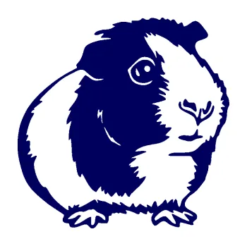 Samolepící dekorace SAMOLEPKA Morče 003 pravá (23 - tmavě modrá) NA AUTO, NÁLEPKA, FÓLIE, POLEP, TUNING, VLASTNÍ TEXT, TISK, AUTOSAMOLEPKY.cz, POLEPY, OBRÁZEK, LOGO, SAMOLEPKY