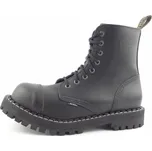 Steel boty 8 dírek 113/114/O/ crazy černá, velikost 37