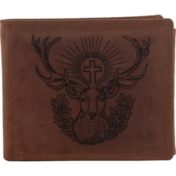 Peněženka E-myslivost Myslivecká peněženka HUNTER - Svatý Hubert