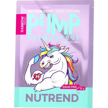 Anabolizér Nutrend Pump Preworkout 15 g Rainbow