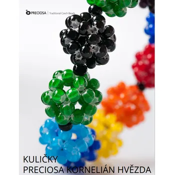 Přívěsek KORÁLKOVÁ STAVEBNICE - Přívěsek kuličky-kornelián (2ks) (Přívěsek z korneliánů)