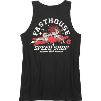 Pánské tílko Fasthouse Eleanor Tank Black Velikost: L