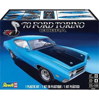 Plastikový model Revell Plastic ModelKit MONOGRAM auto 4534 - 1970 Ford Torino Cobra (1:25)