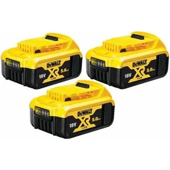 DeWALT DCB184P3 18V startovací sada 3 akumulátorů 5Ah