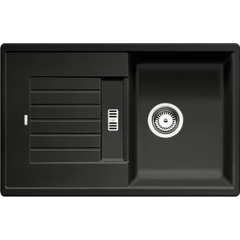 Granitový dřez Blanco Zia 45 S Granitový dřez s odkapem oboustranné provedení, 78x50cm, antracit 514732