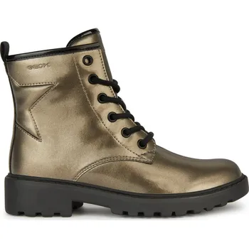 Dívčí polobotky Celoroční bota Geox J9420G J Casey lead/black 36