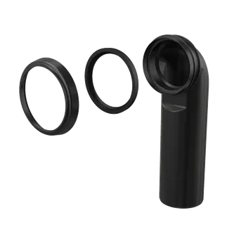 ALCAPLAST Koleno odpadu komplet DN90 Slim