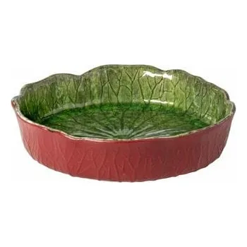 Miska lístek 22cm|0,91L, RIVIERA, okrová/zelená|Tomate (balení)|Costa Nova