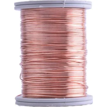 Vázací drát Drát barevný 0,6 mm lakovaný - 10m Barva: BRONZOVÁ