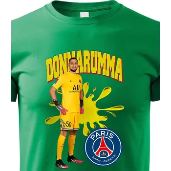 Chlapecké tričko Dětské tričko Gianluigi Donnarumma, Barva Zelená, Velikost 158 cm/12 roků, Canvas Dětské tričko Bezvatriko.cz 2046