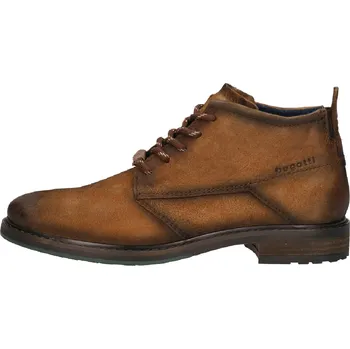 Pánská zimní obuv PÁNSKÉ KOTNÍKOVÉ BOTY BUGATTI 331-7823I-3400 6300 HNĚDÁ Barva: HNĚDÁ, Velikost: 43