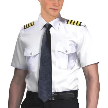 Karnevalový kostým Pánská uniforma pilot, letec, kapitán, kostým na party 41