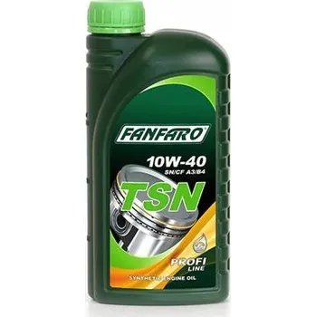 Motorový olej FANFARO TSN 10W-40 1L (Polosyntetický motorový olej Fanfaro TSN 10W-40)