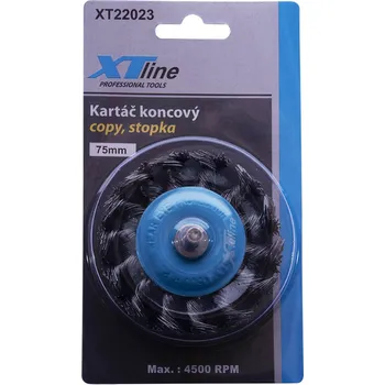 kartáč na vrtačku XTline XT22023 75 mm