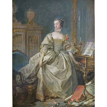 Plakát Plakát, Obraz - Madame de Pompadour (1721-64), Francois Boucher