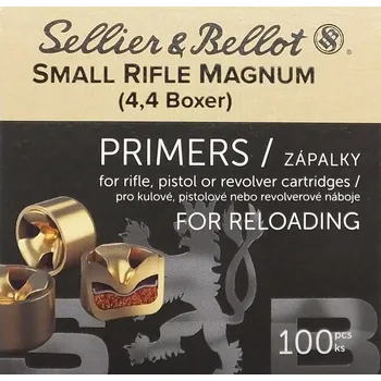 Airsoftová zbraň zápalky 4,4 SRM (Small Rifle Magnum) Boxer - 100ks