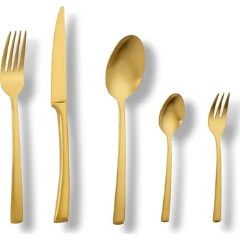 Příbor Sada příborů- ECHTWERK Avelino 30ks, různé barvy Zlatá 30ks mat