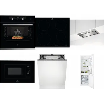 Set domácích spotřebičů ELECTROLUX KODEC75X2 + ELECTROLUX LIR60430 + ELECTROLUX LFG716X + ELECTROLUX LMS2203EMX + ELECTROLUX EEA27200L + ELECTROLUX ENT6TF18S