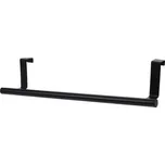 věšák na dveře 36,5*6*8cm nerez černý matný 386785