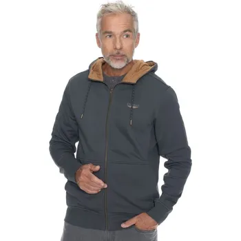 Pánské oblečení Bushman mikina Creswell dark grey M