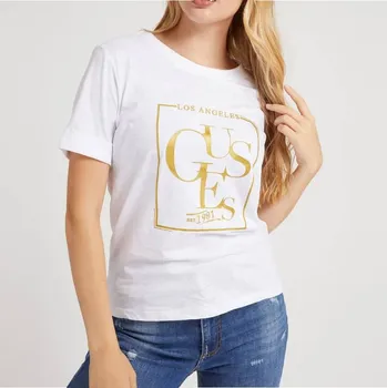 Dámské bílé triko Guess - Velikost S, Barva Bílá 22s25944 w1yi0qr8g00