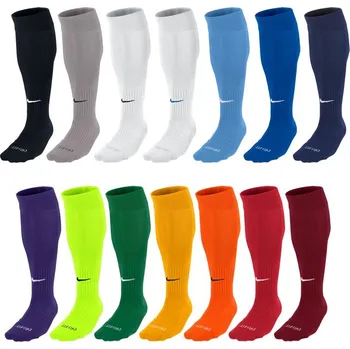 Štulpny Nike Classic Sock Velikost: M 38-42, Barva štulpen: bílá-modrá