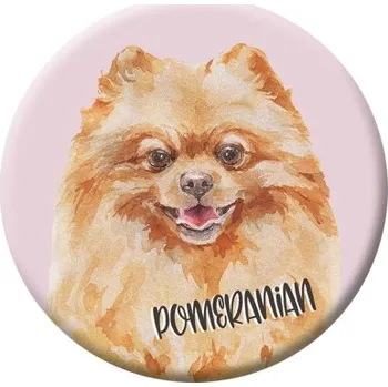 Button (placka) se špendlíkem 44 mm - Pomeranian