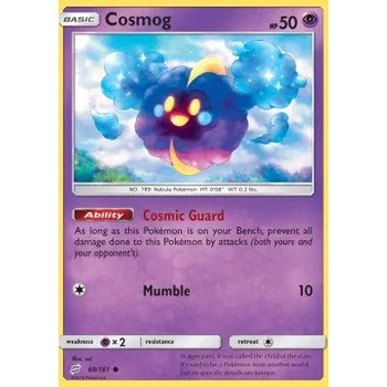 Volný čas Pokémon TEU 069/181 Cosmog - Team Up Stav: Excellent, Verze: NORMAL