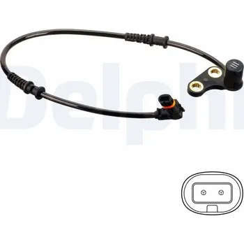Přislušenství brzdového systému Snímač, počet otáček kol DELPHI SS20492