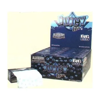 Papírky Juicy Jay's Rolls, Borůvka, 5m v balení | box 24ks (Papírky Juicy Jay´s rolovací Borůvka 5m v balení, box 24ks)