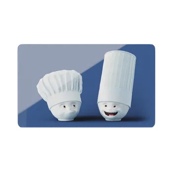 Kuchyňské prkénko Prkénko na snídaní 58products Chefs | modrá