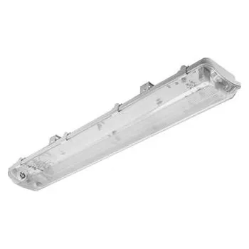 Průmyslové svítidlo GTV Voděodolné svítidlo HAGEN LED 218, T8 LED, G13, AC 220–240 V, 50/60 Hz, IP65, PC/PC, s kabeláží po