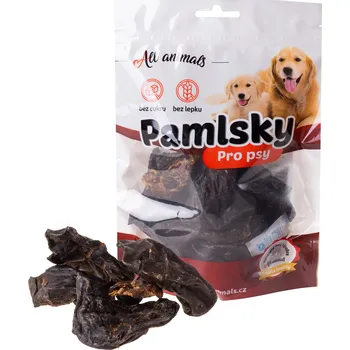 Pamlsek pro psa All Animals Hovězí játra 250g