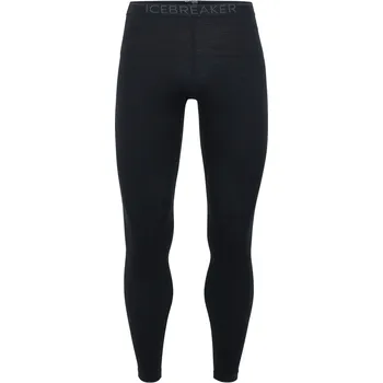 Pánské oblečení pánské merino spodky ICEBREAKER Mens 200 Oasis Leggings, Black velikost: XXXL
