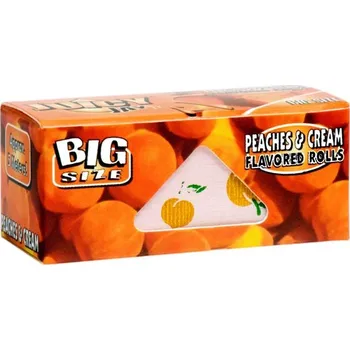 Papírky Juicy Jay's Rolls, Broskev, 5m v balení (Papírky Juicy Jay´s rolovací Broskev 5m v balení)