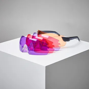 Sportovní střelba SOLOGNAC Sada ochranných brýlí na Ball Trap Clay 500, 4 výměnné zorníky MODRÁ|ŠEDÁ