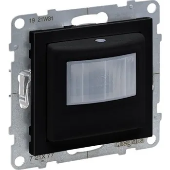 vypínač LEGRAND 721477 SUNO automatický spínač 400W s N vodičem, černá