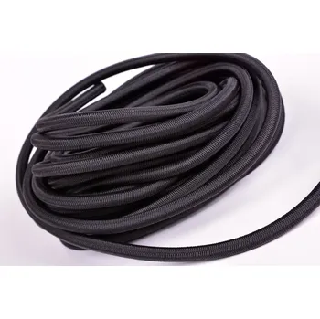 Textilie Gumové lano Ø8mm černé (10m/ks)