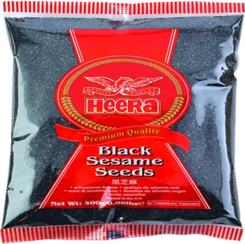 Koření Heera Černý Sezam Celý (Black Sesame Seeds) 100G