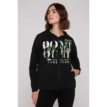 Pánská mikina Soccx MIKINA SO2308-3019-21 XL, Černá