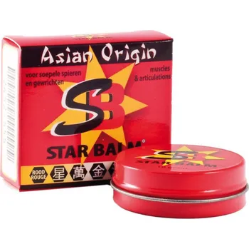 Masážní přípravek Heuschen & Schrouff Hřejivá mast STAR BALM Červená 10g