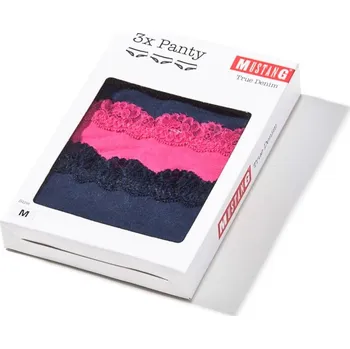 Kalhotky MUSTANG Krajkové dámske nohavičky Mustang Iska ve výhodném balení S 6173_1103.564