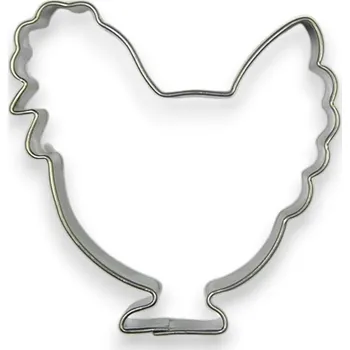 Forma na pečení Nerezové vykrajovátko - slepička