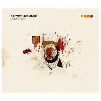 Zahraniční hudba LP Bartees Strange: Live Forever 2025 Coloured Red With Bone & Orange Splatter Vinyl Deluxe Limited Edition Clear