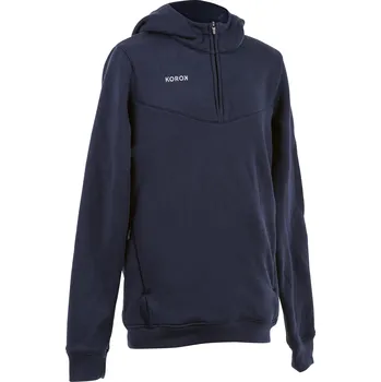 Dámská mikina KOROK Dětská mikina na pozemní hokej FH500 modrá 6 LET MODRÁ