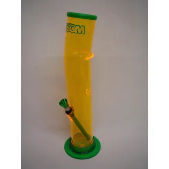 Bong Zooom Bend 35cm (Bong ZOOM Bend - rovný bong s lehkým zalomením v horní části bongu.)