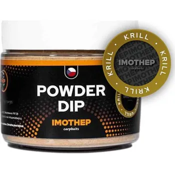 Návnadové aroma Imothep carpbaits Powder dip - krill (PYRAMID) 300 ml
