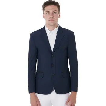 Jezdecké sako EQUESTRO Sako závodní Ultra-Light Equestro, pánské, navy M